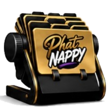 3D Phat Nappy Rolodex Badge